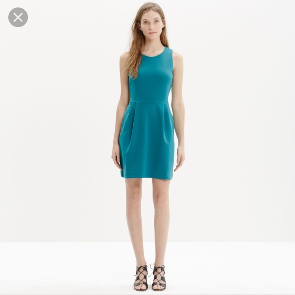 Madewell Verse Dress, S, Tranquil Sea